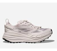 HOKA Stinson One7 Trail Shoes in Grout/Silver, Size 7.5