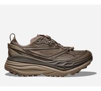HOKA Stinson One7 Trail Shoes in Light Roast/Asphalt, Size 10.5