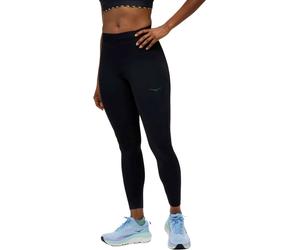 Hoka - Stretch and breathable running leggings - W Novafly Run Tight 25 Black for Women - Size XS Black XS