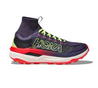 Hoka Tecton X 3 Women's Trail Running Shoes | UK 5 in Squid Ink/Neon Flame