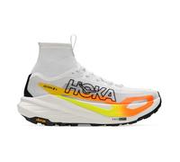 Hoka - Men's trail running shoes - Tecton X 4 M Frost/Neon Tangerine for Men - Size 11,5 UK - Grey Grey 11.5 UK