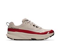 HOKA Men's Torrent 5 Trail Shoes in River Rock Grey/Red Agate, Size 12.5