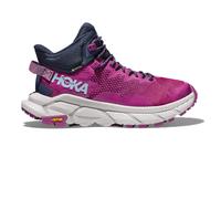 Hoka One One Women's W Trail Code GTX Sneaker, BEAUTYBERRY/Harbor Mist, 5.5 UK