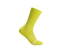 HOKA Trail Race Crew Socks 42-46 L Yellow Women