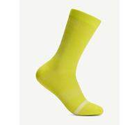 HOKA Trail Race Crew socks neon yellow - S