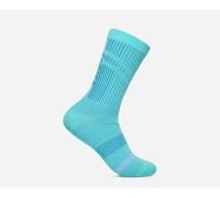 HOKA Trail Run Crew Sock in Cielo Blue, Size XL