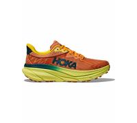HOKA Men's Challenger 7 Road Running Shoes in Terra Cotta/Yuzu, Size 9