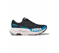 HOKA Men's Mafate X Trail Shoes in Black/Skyward Blue, Size 9.5