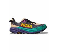 Hoka - Trail running shoes - Speedgoat 6 M Oatmeal/Mountain Iris for Men - Size 8,5 US - Beige Beige