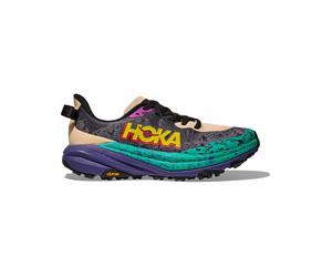 Hoka - Trail running shoes - Speedgoat 6 W Oatmeal/Mountain Iris for Women - Size 3,5 UK - Beige Beige 3.5 UK