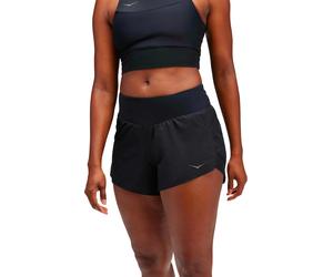 Hoka - Trail running shorts - W Glide 4'' Short Black for Women - Size S Black S