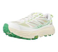 Hoka Unisex-Adult Mafate Speed 2 Sneaker, White/Fresh Cut Grass, 11.5 Women/10.5 Men