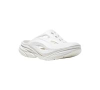 HOKA Unisex-Adult Ora Recovery Mule Slide Sandal, White/White, 9 Women/7 Men