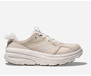 HOKA Vibrant Bloom Bondi B3LS Walking Shoes in Frost/Pepper, Size 11