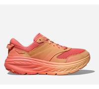 HOKA Vibrant Bloom Bondi L in Cantaloupe/Electric Coral, Size 13.5