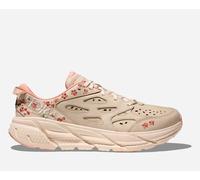 HOKA Vibrant Bloom Clifton L in Vanilla/Dry Clay, Size 10.5