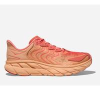 HOKA Vibrant Bloom Clifton LS in Cantaloupe/Electric Coral, Size 12.5