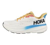 Hoka Clifton 9 Textile Women's Running Trainers - Blanc De Blanc Swim Day - Size:UK 7.5