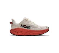 HOKA Women's Challenger 8 Road Running Shoes in Alabaster/Burnt Red, Size 6