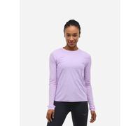 HOKA Women's Airolite Run Long Sleeve Top in Aster Flower, Size XL