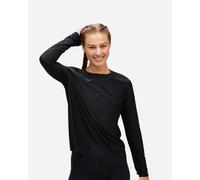 HOKA Women's Airolite Run Long Sleeve Top in Black, Size Small