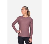 HOKA Women's Airolite Run Long Sleeve Top in Smokey Quartz, Size XL
