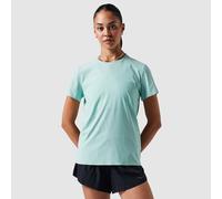 Hoka - Women's trail running T-shirt - W Airolite Short Sleeve 2.0 Jadeite for Women - Size L - Green Green L