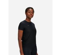 HOKA Women's Airolite Run Short Sleeve Top in Black, Size 2XL