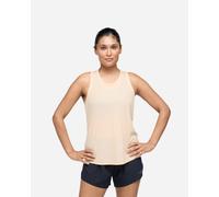HOKA Women's Airolite Run Tank Top in Canteloupe, Size Large