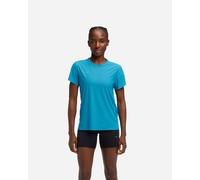 HOKA Women's Airolite Short Sleeve Top 2.0 in Hoka Blue, Size Small