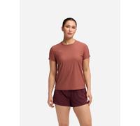 HOKA Women's Airolite Short Sleeve Top 2.0 in Rouge, Size XL