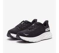 HOKA Women's Arahi 7 Road Running Shoes in Black/White, Size 4