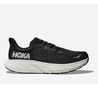 HOKA Women's Arahi 7 Road Running Shoes in Black/White, Size 5.5