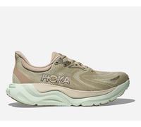 HOKA Women's Arahi 8 in Oyster Mushroom/Truffle Salt, Size 9
