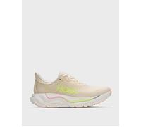 HOKA Women's Arahi 9 Road Running Shoes in Vintage Yellow/Alabaster, Size 7.5