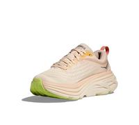 Hoka Womens Bondi 8 Textile Cream Vanilla Trainers 4.5 UK