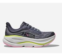 HOKA Women's Bondi 9 Road Running Shoes in Charcoal Grey/Grey Skies, Size 5