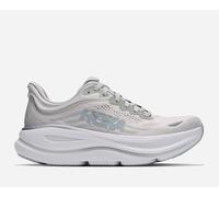 HOKA Women's Bondi 9 Road Running Shoes in Stardust/Mineral Blue, Size 8