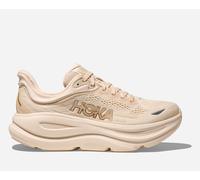 HOKA Women's Bondi 9 Road Running Shoes in Vanilla/Birch, Size 5.5