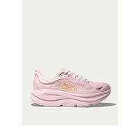 HOKA Women's Bondi 9 Running Shoes - Lilac Cream/Tangerine Glow - UK 6 - Pink