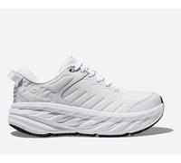 HOKA Women's Bondi SR Road Running Shoes in White, Size 7