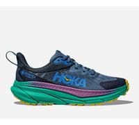 HOKA Women's Challenger 7 GORE-TEX Trail Shoes in Real Teal/Tech Green, Size 3.5