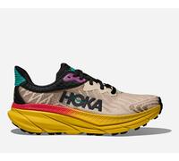 HOKA Women's Challenger 7 Road Running Shoes in Oatmeal/Zest, Size 5