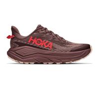 HOKA Women's Challenger 8 GORE-TEX Trail Shoes in Black/Varsity Burgundy, Size 7