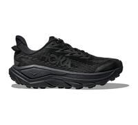 HOKA Women's Challenger 8 GORE-TEX Trail Shoes in Black/Carbon Black, Size 8.5
