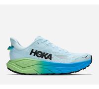 HOKA Women's Challenger 8 Road Running Shoes in Glimmering Blue/Tart Apple, Size 7 W