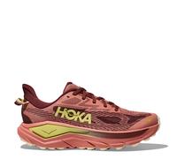 Hoka Womens Challenger 8 Wide Trail Running Shoes Red 5.5