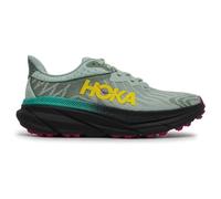HOKA Women's Challenger 7 Road Running Shoes in Aloe Vera/Black, Size 6