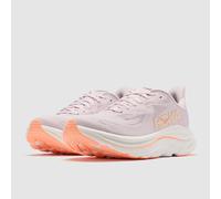 Hoka Womens Clifton 10 Lilac Cream Tangerine Glow