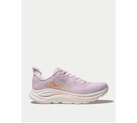 HOKA Women's Clifton 10 - Lilac Cream/Tangerine Glow - UK 4.5 - Pink